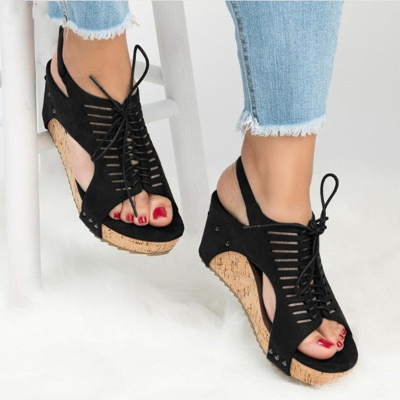 Hohe Absatz Damen Sandalen