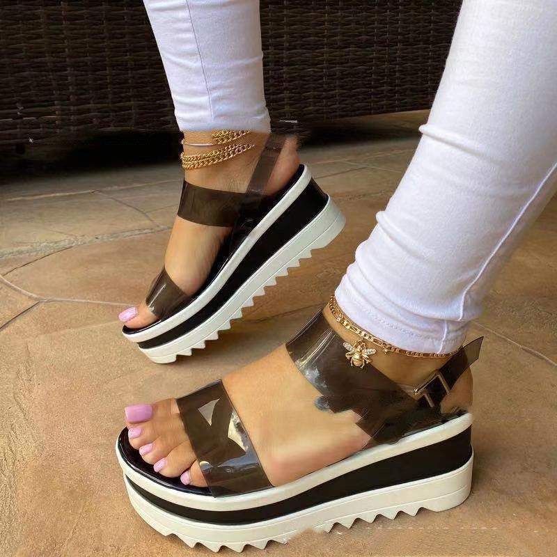 Netzrot Sandalen, neuer Sommer