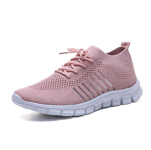 Damen-Sneaker, atmungsaktiv, Plateau