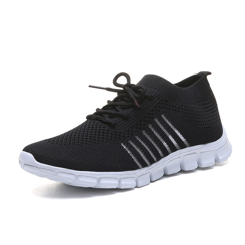 Damen-Sneaker, atmungsaktiv, Plateau