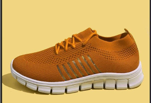 Damen-Sneaker, atmungsaktiv, Plateau