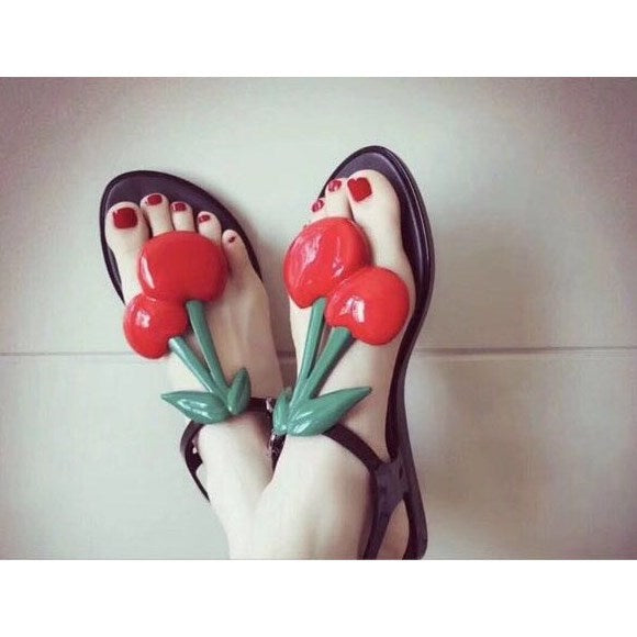 Neue Jelly Damen Flipflops